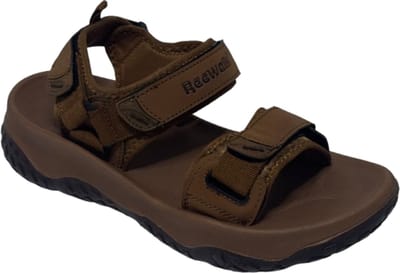 Reewalk® Sandalen Heren – Mannen Sandalen – Licht Gewicht Sandalen - Memory Foam Voetbed – Mustard – Maat 40