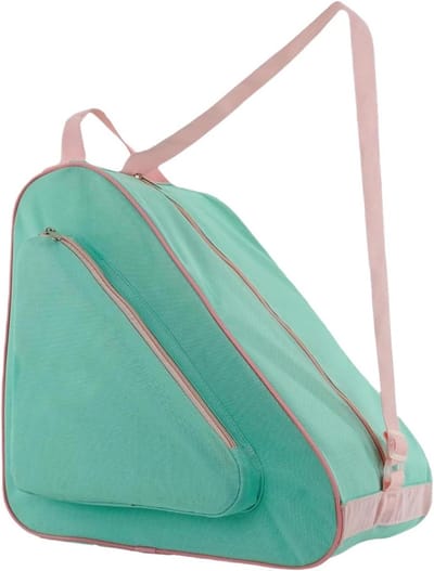 Schaatsen Tas - Sporttas Outdoor - Sportuitrusting Opslag - Grote Capaciteit - 40 x 40 x 26 cm - Lichtgroen