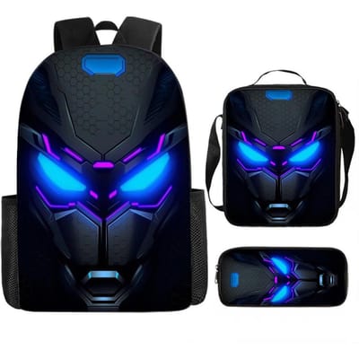 Klassieke Populaire Alfabet Lore Student Schooltassen Unisex 3D Print Oxford Waterdicht Notitieboek Multifunctioneel Reizen Rugzakken