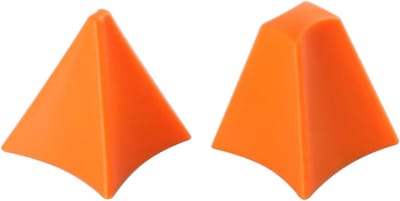 Voeggereedschap Set - Kit applicator - Naden gladmaken - Herbruikbaar & Ergonomisch - 2 Maten - Oranje
