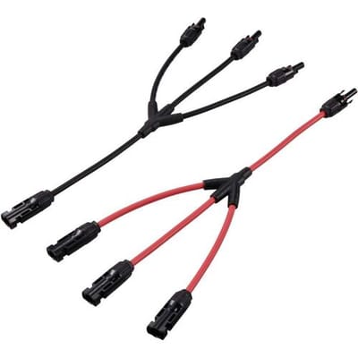 TRU COMPONENTS TC-12195664 Zonne-energie verdeler 6 mm² 30 A Kabellengte 40 cm