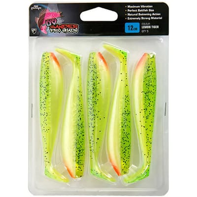 Lokvogels Fox Rage Zander Pro Shad Ultra UV (x5)