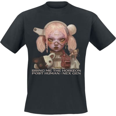 Bring Me The Horizon T-shirt - Next Gen Cover - S tot 5XL - voor Mannen - zwart