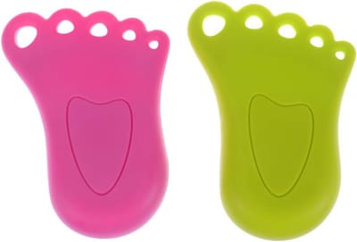 Deurknop Muurbeschermer - Deurstoppers Siliconen - Bescherming Muren - Geen Schade - 11.8x8cm - Groente