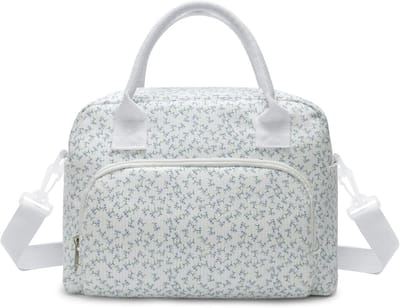Kleine koeltas voor vrouwen en mannen, 12 liter, grote lunchtas, geïsoleerd, verstelbare schouderbanden, opvouwbare mini-koeltas, klein, voor heren en dames, isolatietassen voor werk, picknick