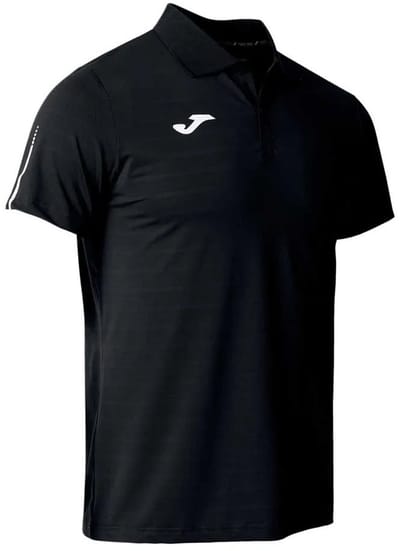 Joma Torneo Korte Mouw Poloshirt Zwart 12-14 Years Jongen
