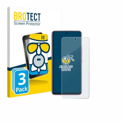 BROTECT - Screenprotector voor Vivo V60e 5G - Folie Beschermfolie Beschermglas matte 3 Stuks