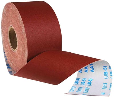Dailygoody - Schurende Schuurrol - Schuurpapier Roll - Polijsten Gereedschap - 5 Meter x 100Mm - 100 Grit - Perfect voor diversen oppervlakken - Kleur