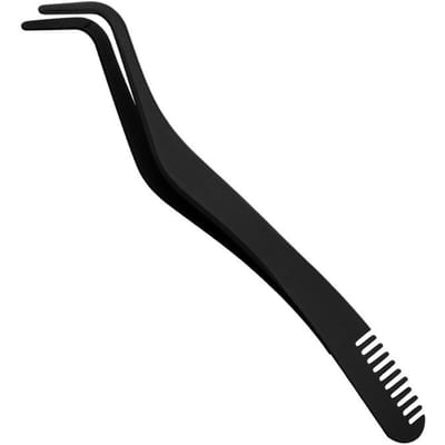 1 stuks Meerkleurige Nepwimperapplicator met Kam & Pincet, Wenkbrauw & Wimperklem, Handig Voor Het Aanbrengen Van Nepwimpers