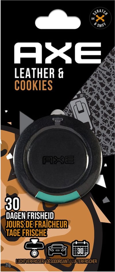 AXE 3D Luchtverfrisser Leather + Cookies