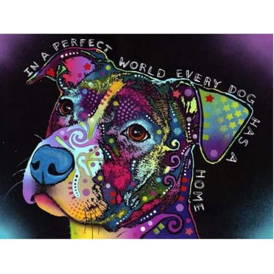 Handwerk hond hond Diamond Schilderen Cross Stitch tattoo Steentjes Borduren Europese Home Decor 20X30CM