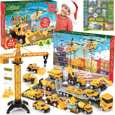 Equivera Adventskalender - Adventskalender 2024 - 24 Dagen Aftelkalender - Kerst Adventskalender - Kerstcadeau - Sinterklaascadeau - voor Kinderen en Volwassenen - 24 Verrassingen