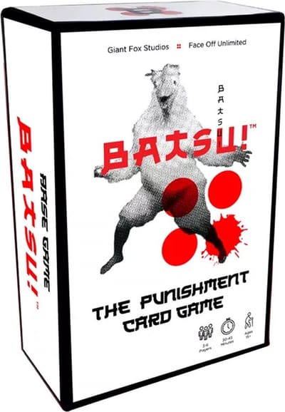 BATSU! The Punishment Card Game | A Japanese Gameshow in a Box | Kaartspel | Party Spel | Engelstalig