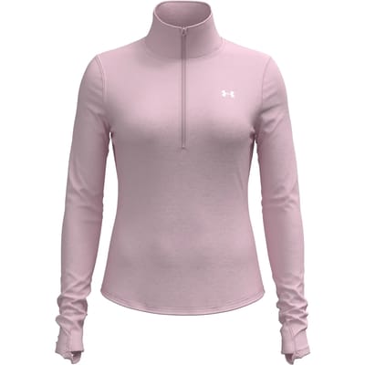 Under Armour Motion Sweatshirt Met Halve Rits Roze XL Vrouw