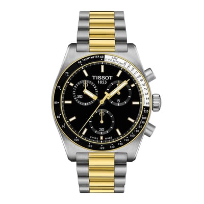Tissot Roestvrij Staal zwart Wijzerplaat Heren Modehorloge T149.417.22.051.00 zwart