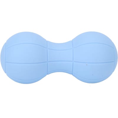 Blauwe Pinda Massagebal Dubbele Lacrosse Massagebal Mobiliteitsbal voor Fysiotherapie Diep white