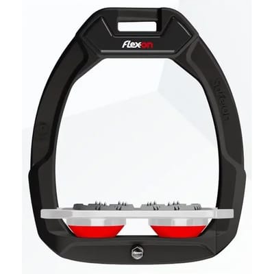Veiligheidsstrijklokken Plat Ultra Grip Zwart/Grijs/Rood Flex-On Safe-On