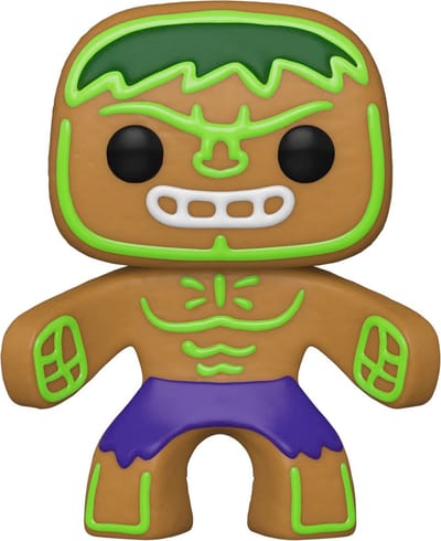 Funko The Hulk Verzamelfiguur Pop! Vinyl - Marvel Holiday Gingerbread Multicolours