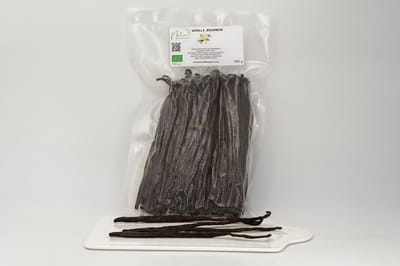Vanillestokjes - 500 gram - Premium Grade A Bourbon Madagaskar Biologisch - 18 cm - NL-BIO-01