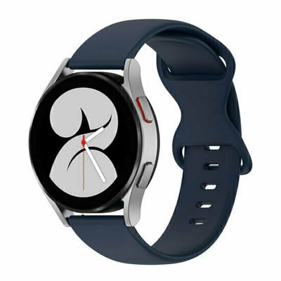 By Qubix - Solid color sportband - Donkerblauw - geschikt voor Huawei Watch GT 6 / GT 7 / GT 6 pro / GT 7 pro - 46mm