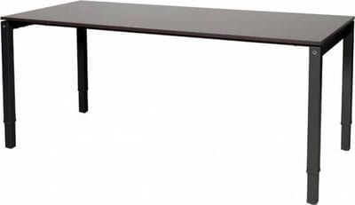 Verstelbaar bureau CB - Slinger 180x80 logan - zw frame