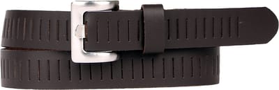 Petrol Industries Riem Heren - Broekriem - Verstelbaar - Leer - Bruin - 85 cm - S