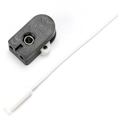 Trekschakelaar met Snoer voor Lampen - Reserveschakelaar voor Staande Lampen, Tafellampen en Wandlampen - Wit