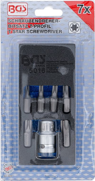 BGS Bitset 3/8 Torx 7 delig
