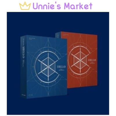 CIX Mini 2e album [HALLO Hoofdstuk 2. : Hallo, vreemde plek] Random Ver.(Red),No poster brown