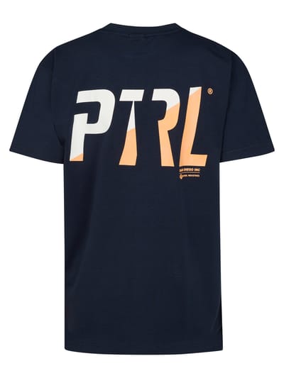 Petrol Industries - Jongens Jersey T-shirt met print Valle - Blauw - Maat 104
