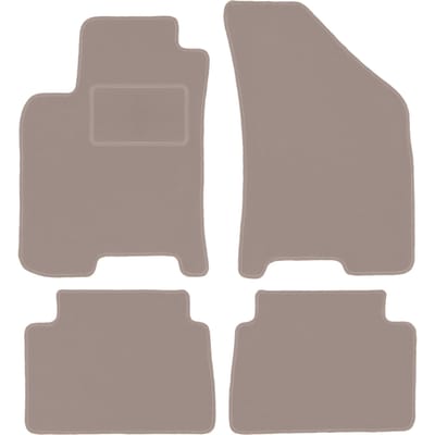 Beige veloursmatten voor: Chevrolet Lacetti hatchback, sedan (2003-2012)