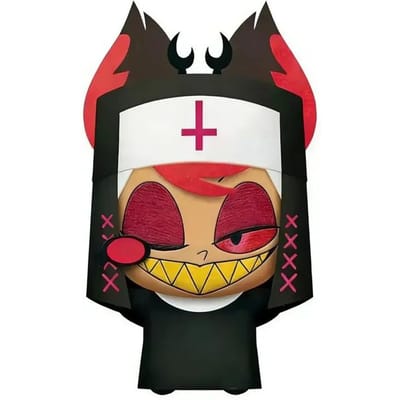 Nouveau en stock 10 cm Hazbin El Ko Ver Poupée en Peluche Pas Authentique Mignon Accessoires Anime Jouet Cadeau d'Anniversaire de Noël ko ver Not Genuine