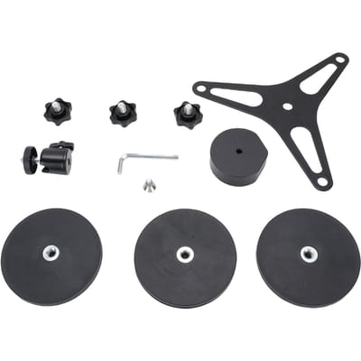 Kit de montage magnétique sur toit pour Mini 3 Aimants Antenne satellite Internet Support de montage sur toit de voiture pour extérieur Noir black