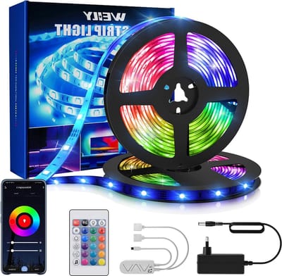15M Wifi LED Strip - Flexibele kleurverandering - Smart RGB - 15 meter - Energiezuinig