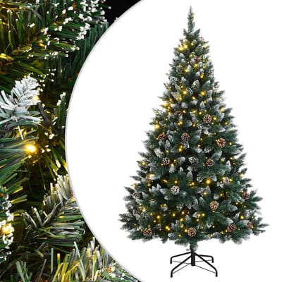vidaXL - Kunstkerstboom - met - 300 - LED's - 180 - cm