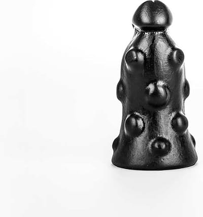 Bubble Toys - PokPok - Anaal Dildo - Zwart - Vier maten Small