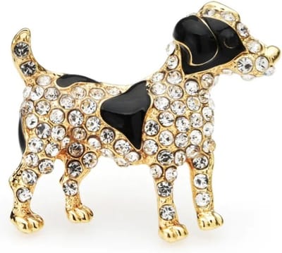 Zelto-Broche -Hond- Dames Broche-Dieren-Broches Heren Broche-Broche Boetiek-Bling Hond-Reu-Teef-Dog-Zelto-Broche- Sierspeld-Sieraden-Pin-Broches-