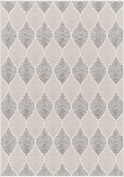 Garden Impressions Buitenkleed Naturalis 200 x 290 cm Grey Leaf