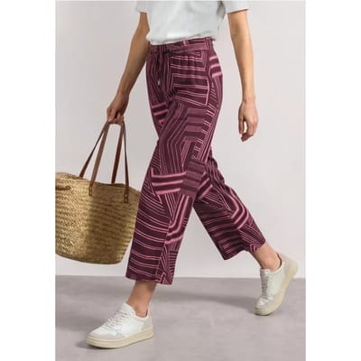 7/8 High Waist Culotte met patroon