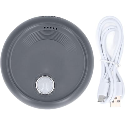 Désodorisant pour litière sans poussière à détection intelligente, chargement USB, purificateur d'odeurs pour animaux de compagnie pour tapis pour animaux, chaussures grise