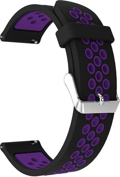 watchbands-shop.nl bandje - Samsung Galaxy Watch (46mm)/Gear S3 - Blauw/Paars