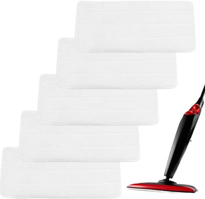 Namajunas - Microvezeldoeken geschikt voor Vileda Steam XXL stoomreiniger - 5 stuks - Microvezeldoekjes schoonmaak - herbruikbare vervanging stoommop - machinewasbaar - Vervangende hoes - Navulling - Mop Pad Dweil