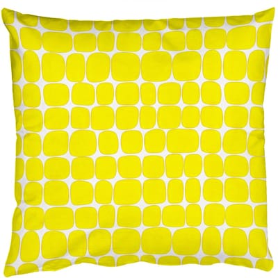 Sierkussens - Kussentjes Woonkamer - 50x50 cm - Stippen - Modern - Geel