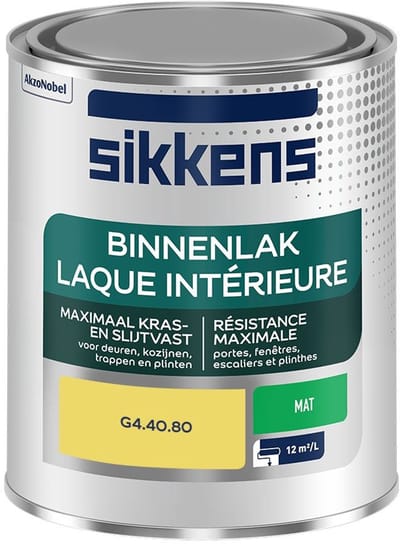 Sikkens - Binnenlak Mat - G4.40.80 - Mengverf - 750 Ml