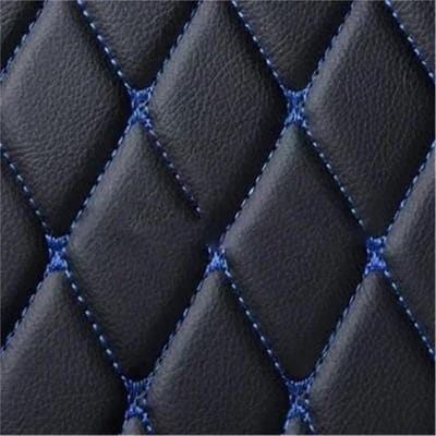 Auto Vloermatten - Vloerbekleding Auto - Interieur Beschermen - 3D Volledige Dekking - 5 Sets - Zwart Blauw