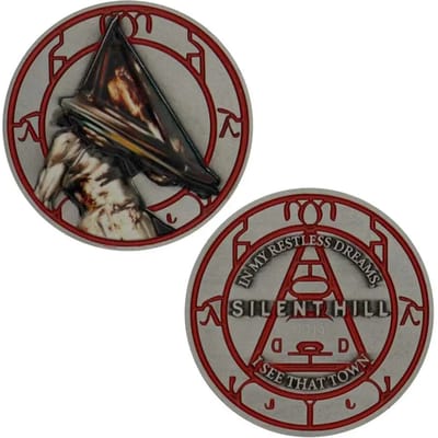 FaNaTtik Silent Hill Collectable Coin Pyramid Head Limited Edition Coins