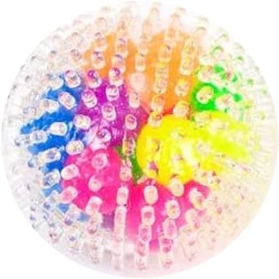 Stekelig Bal Speelgoed - Sensorische Ballen - Stress Verlichten - Zacht Rubber Materiaal - 6 cm Diameter - Meerkleurig