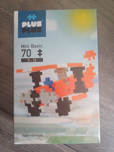 Plus-Plus Mini Basic - Vliegmachine - 70 stuks