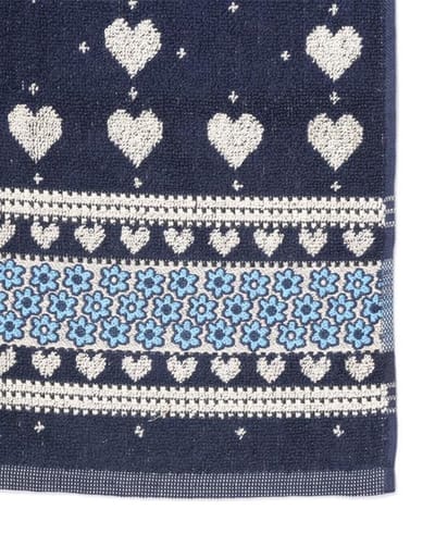 Bunzlau Castle Valentine Keukendoek (6 Stuks) - 53x60 cm - Dark Blue