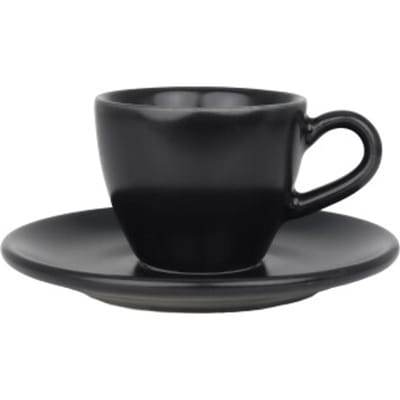 Bonna Notte - Espresso kopjes & schotel - 70 cc - Porselein - set van 6